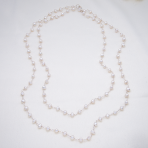 Collar largo de perlas cultivadas 5.5mm