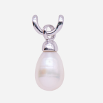 Dije de plata .925 con perla drop