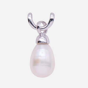 Dije de plata .925 con perla drop