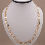 Collar diseño marinero en oro laminado