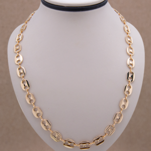 Collar diseño marinero en oro laminado