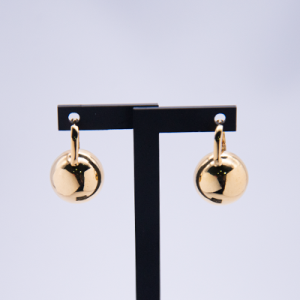 Huggies en chapa de oro 18k