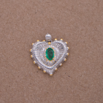 Dije de corazón con Esmeralda