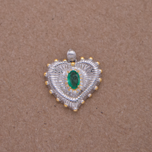 Dije de corazón con Esmeralda