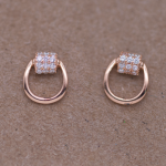 Aretes de plata de barrilito