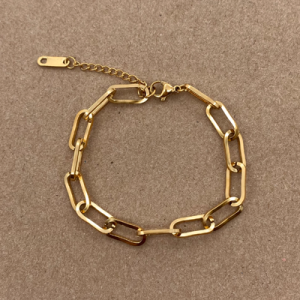 Pulsera de eslabones delgados