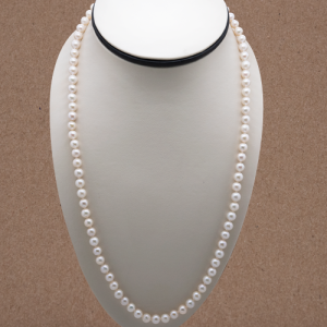 Collar largo de perla