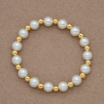 Pulsera beads y perla