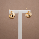 Arracadas chicas diseño irregular