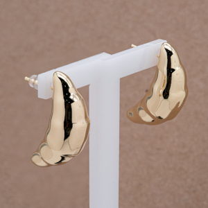 Aretes largos diseño chunky