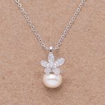 Dije con plata.925 con perla cultivada