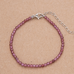 Pulsera de granate purple