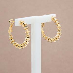 Arracadas medianas diseño de aros