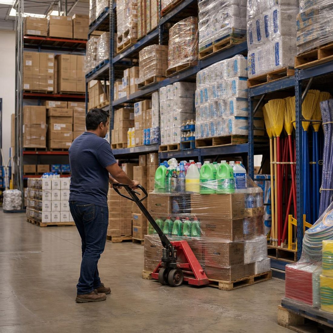 Almacén de producto de Musa de Accesorios en México